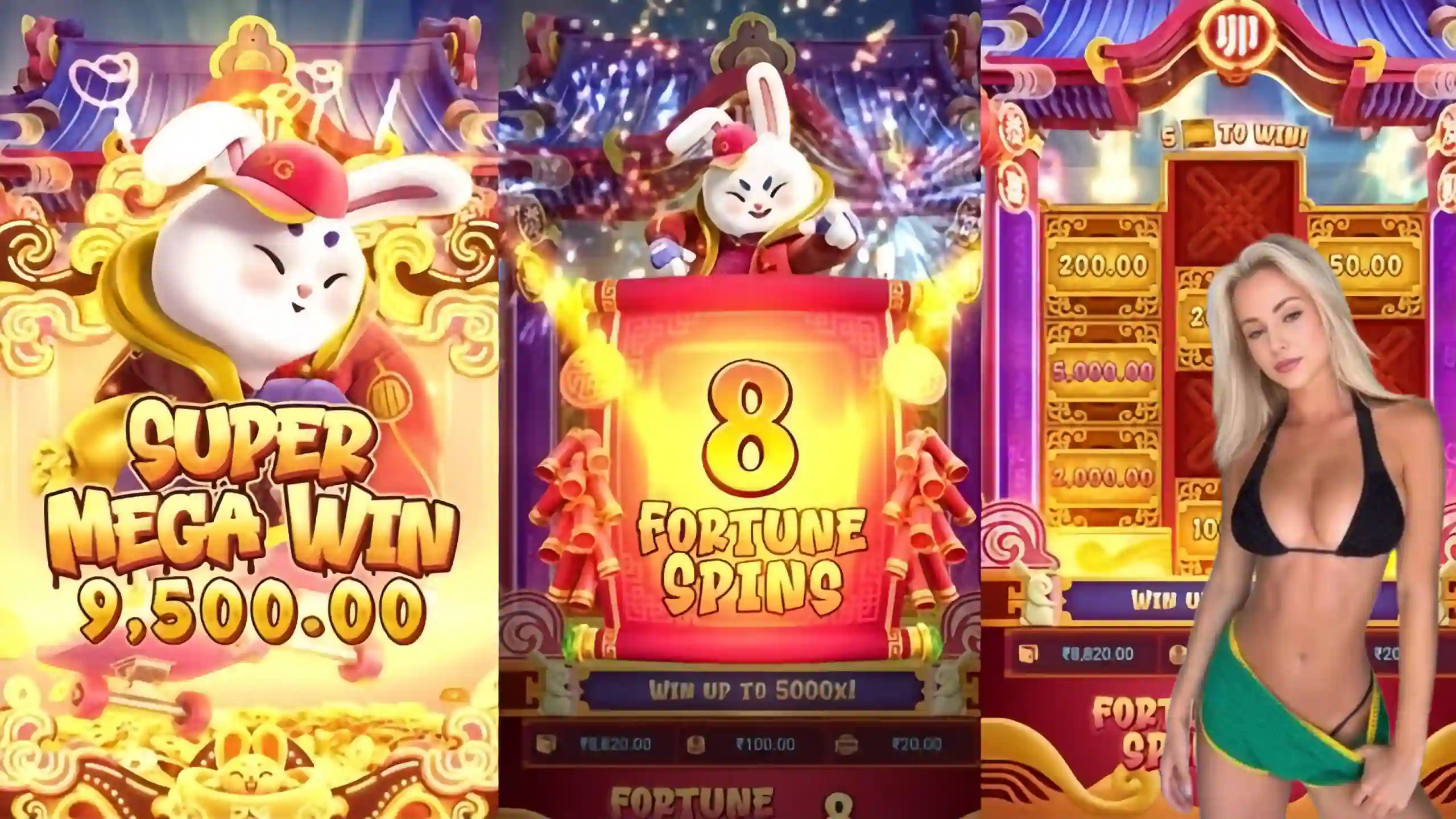 Wild Expansivo Fortune Rabbit kk7 - Coelho Dourado que Expande